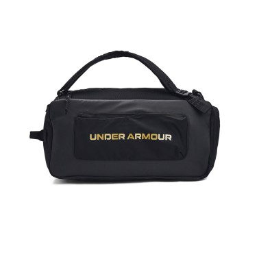 UNDER ARMOUR CONTAIN DUO SM BP DUFFLE 1381920-001 Black