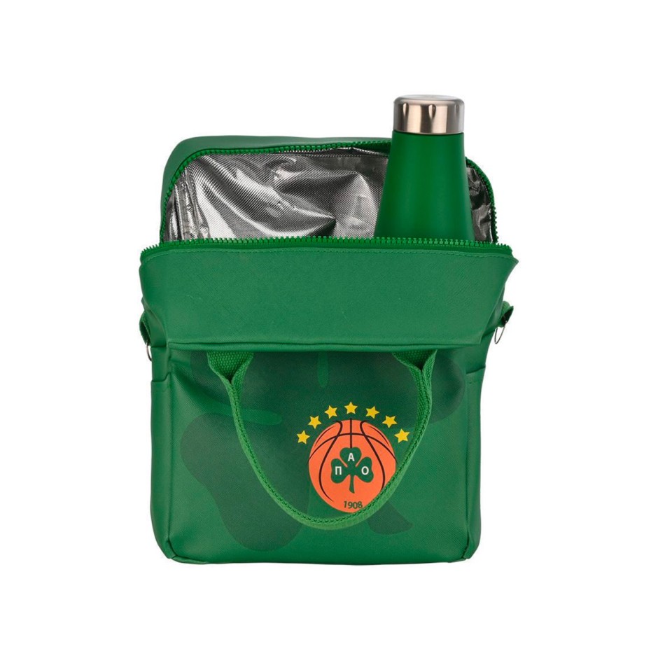 Ισοθερμική Τσάντα Φαγητού Πράσινη - Estia Panathinaikos BC Edition