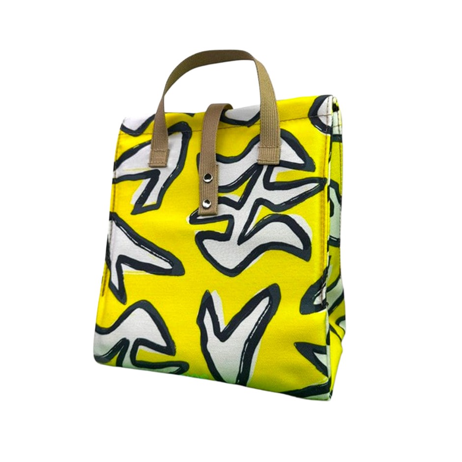 THE LUNCH BAGS LB ORIGINAL ABSTRACT LB1341-ABSTRACT Yellow