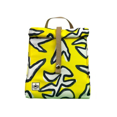 THE LUNCH BAGS LB ORIGINAL ABSTRACT LB1341-ABSTRACT Yellow