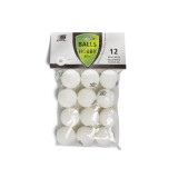 Μπαλάκια Ping Pong Λευκά - Amila Sunflex Hobby PVC 12 Τεμάχια Εικόνα 