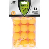 Μπαλάκια Ping Pong Πορτοκαλί - Amila Sunflex Hobby PVC 12 Τεμάχια Εικόνα 