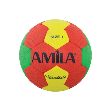 AMILA HANDBALL CELLULAR RUBBER SIZE1 41321 Colorful