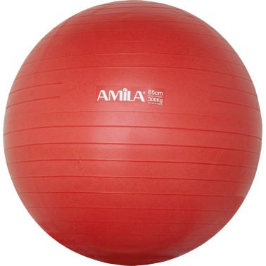 AMILA ΓΥΜΝΑΣΤΙΚΗΣ 65cm 1350gr ΣΕ ΚΟΥΤΙ - ΚΟΚΚΙΝΟ  95846 Κόκκινο
