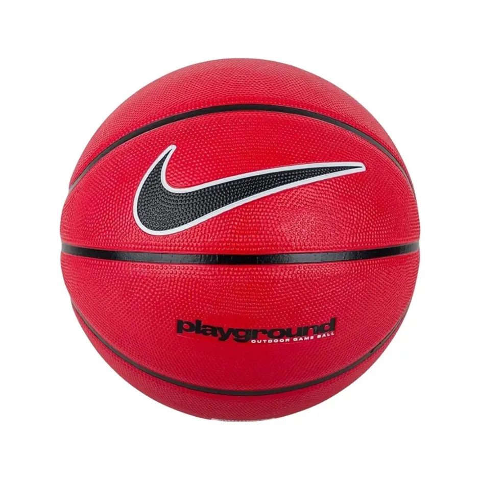 ★美品★NIKE ナイキ 一般軟式 N-FLEX GATE SYSTEM NIKE EVERYDAY PLAYGROUND 8P GRAPHIC DEFLATED N.100.4371-651 Red