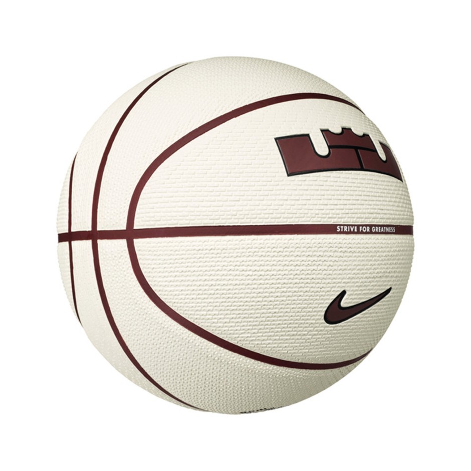 Μπάλα Μπάσκετ Εκρού - Nike Playground 8P 2.0 James