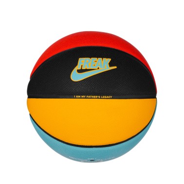Μπάλα Μπάσκετ Πολύχρωμη - Nike All Court 8P 2.0 Giannis Antetokounmpo Deflated