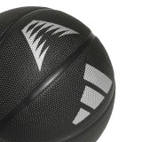 Μπάλα Μπάσκετ Μαύρη - adidas Performance 3S Rubber Mini Εικόνα 1