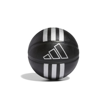Μπάλα Μπάσκετ Μαύρη - adidas Performance 3-Stripes Rubber Mini