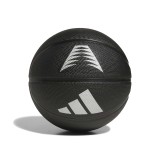 Μπάλα Μπάσκετ Μαύρη - adidas Performance 3S Rubber Mini Εικόνα 