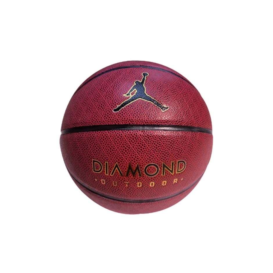 Μπάλα Μπάσκετ Καφέ - Jordan Diamond Outdoor 8P Deflated