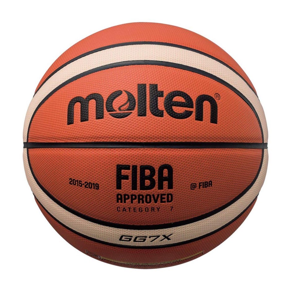 MOLTEN FIBA APPROVED INDOOR SIZE7 BGG7X Orange