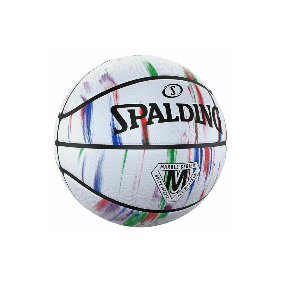SPALDING MARBLE SERIES SIZE 7 84-397Z1 Colorful