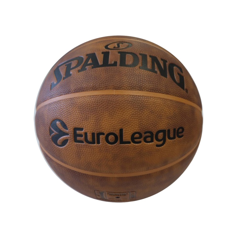 Μπάλα Μπάσκετ Καφέ - Spalding 2025 Antique Panathinaikos Euroleague