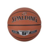 Μπάλα Μπάσκετ Καφέ - Spalding TF Silver Εικόνα 