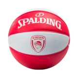 SPALDING EUROLEAGUE TEAM BASKETBALL OLYMPIACOS SIZE7 85-302Z1 Red Image 