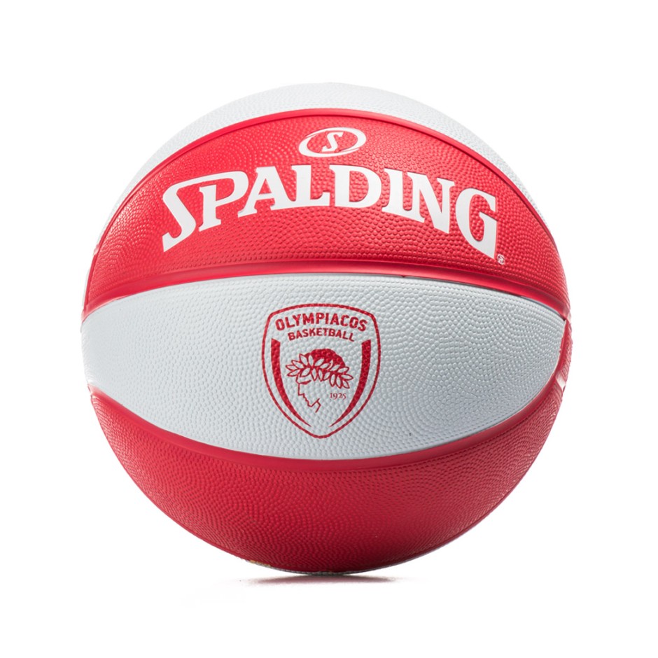 SPALDING NEW OLYMPIACOS PIRAEUS EUROLEAGUE TEAM SIZE7 83-785Z1 Red