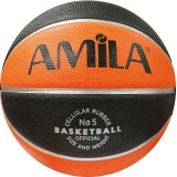 AMILA ΜΠΑΛΑ BASKET AMILA #5 CELLULAR RUBBER 41502-50 Πολύχρωμο Εικόνα 