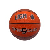 LIGA SPORT BASKETBALL OPEN COURT (SIZE 5) Πορτοκαλί Εικόνα 