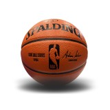 Signed Ball by Nick Galis - Trace 'N Chase Nick Galis Autographed Authentic Spalding NBA Replica 'HOF 17', Limited To 20 Image 1