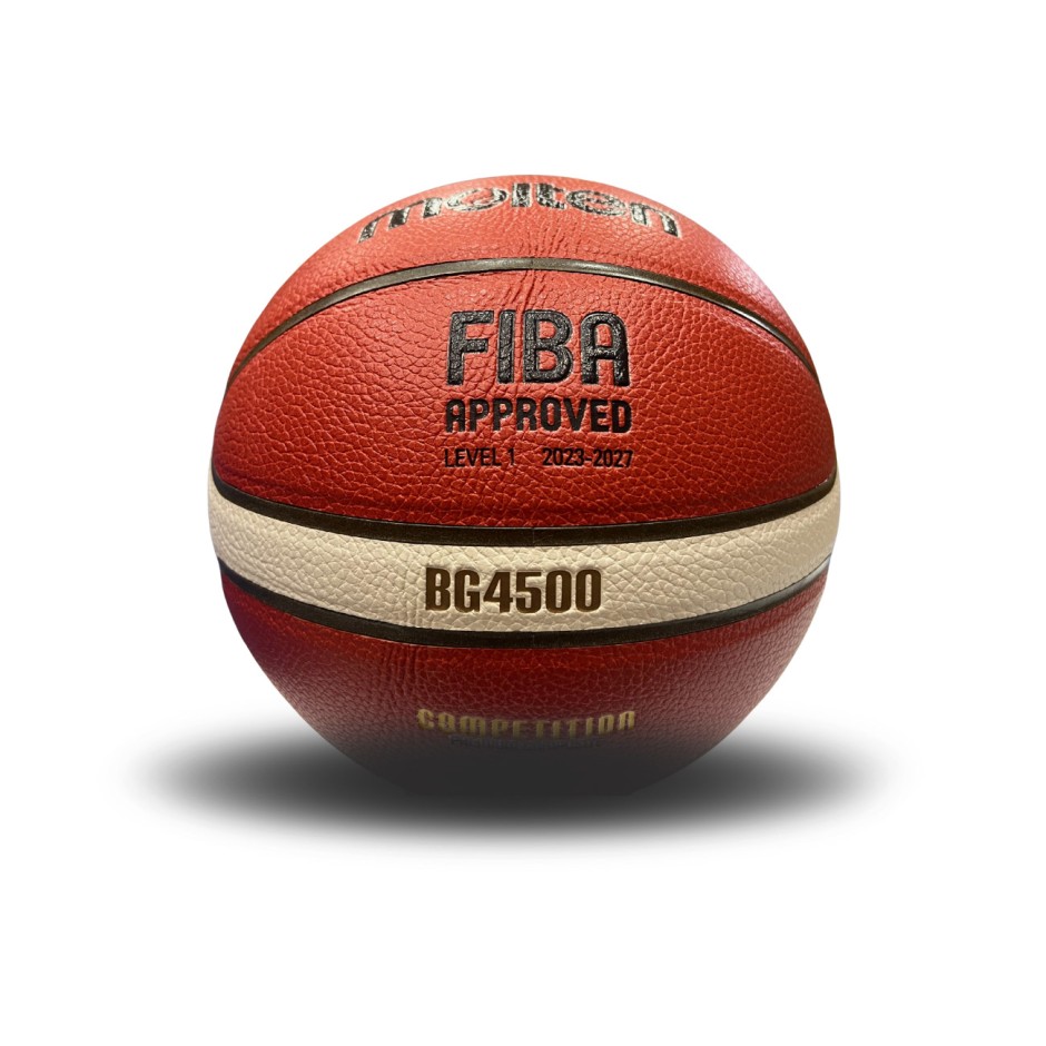 Signed Ball by Nick Galis - Trace 'N Chase Nick Galis Autographed Authentic Molten BG-4500 FIBA #4, Limited To 87