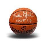 Signed Ball by Nick Galis - Trace 'N Chase Nick Galis Autographed Authentic Spalding NBA Replica 'HOF 17', Limited To 20 Image 