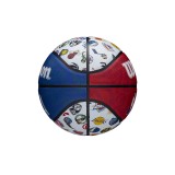 WILSON NBA ALL TEAM BSKT RWB SZ7 SIZE 7 WTB1301XBNBA Ο-C Εικόνα 1
