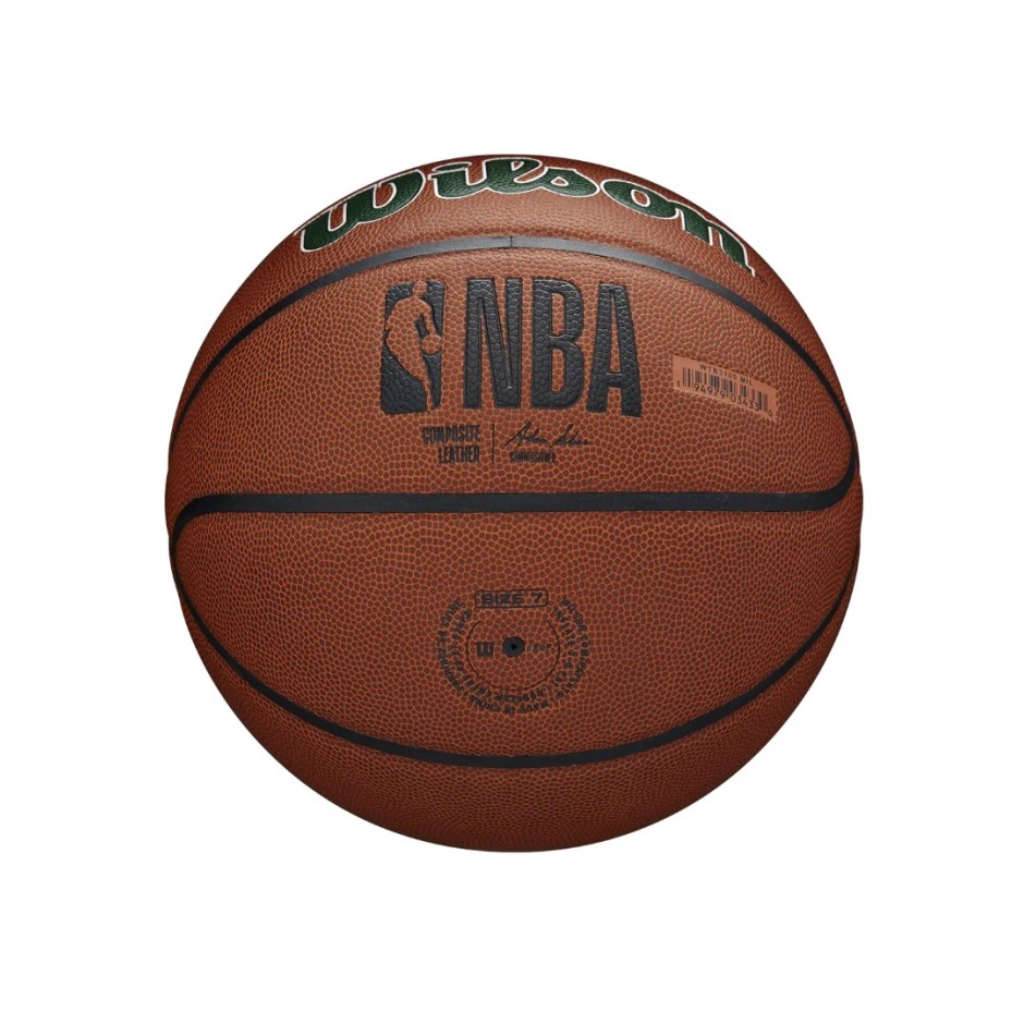 WILSON NBA TEAM ALLIANCE MIL BUCKS SIZE 7 WTB3100XBMIL Ο-C