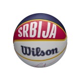WILSON NBA PLAYER LOCAL BSKT SIZE 7  JOKIC WZ4006701XB7 White Image 0