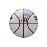 WILSON NBA TEAM CITY COLLECTOR BSKT DEN NUGGE 7 WZ4016408XB7 White