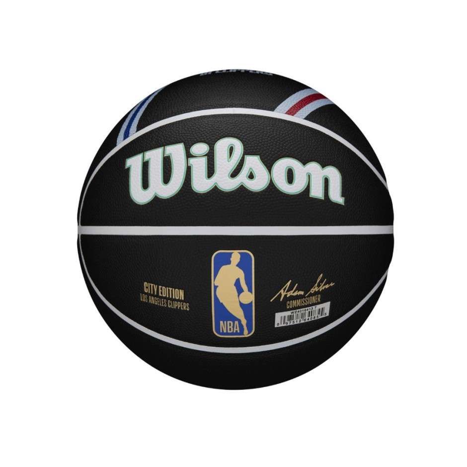 WILSON NBA TEAM CITY COLLECTOR BSKT LA CLIPPE 7 WZ4016413XB7 Black