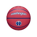 WILSON NBA TEAM CITY COLLECTOR BSKT WAS WIZAR 7  WZ4016430XB7 Pink