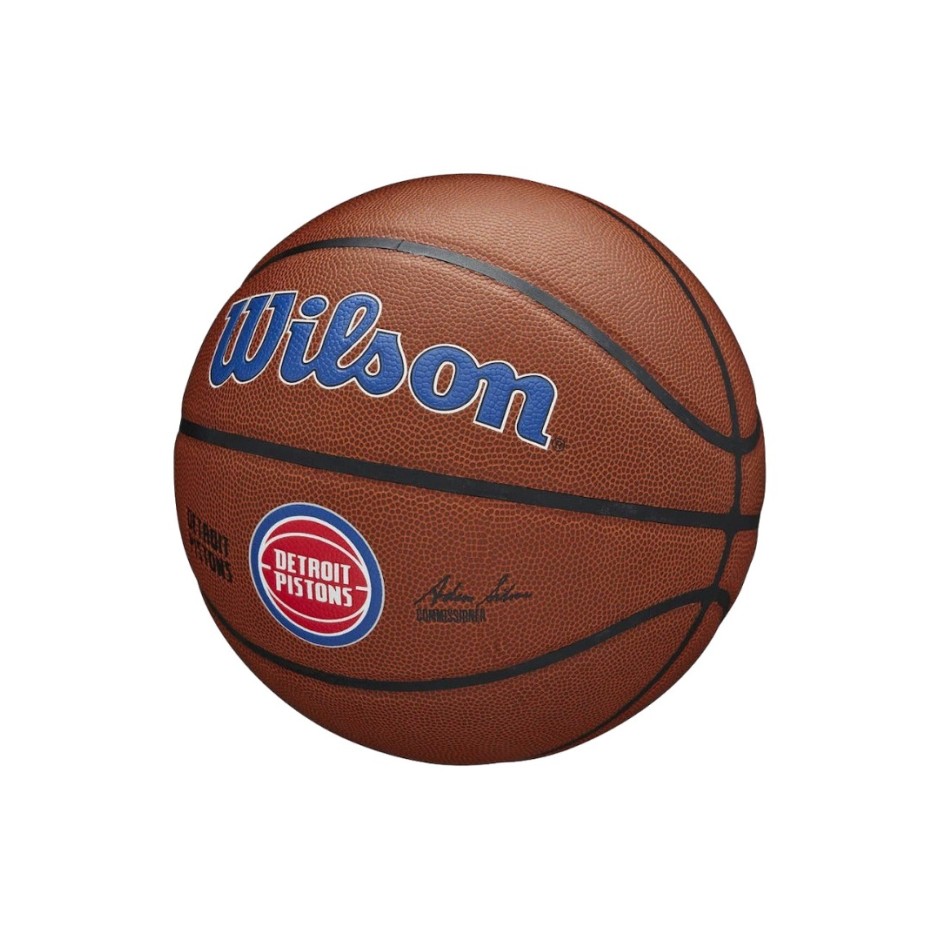 WILSON NBA TEAM ALLIANCE BSKT DET PISTONS S7 Καφέ