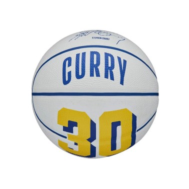 Wilson NBA Player Icon Stephen Curry Λευκό - Μπάλα Μπάσκετ 