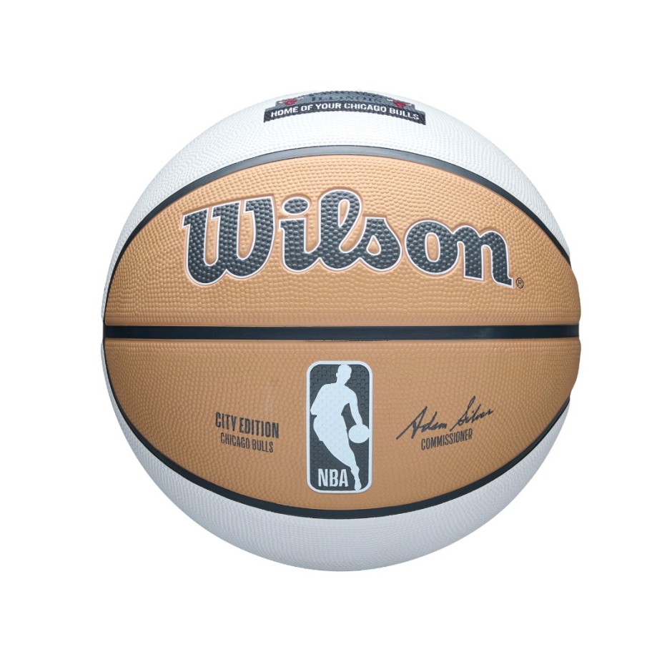 Μπάλα Μπάσκετ Λευκή - Wilson 2024 NBA Team City Edition Chicago Bulls