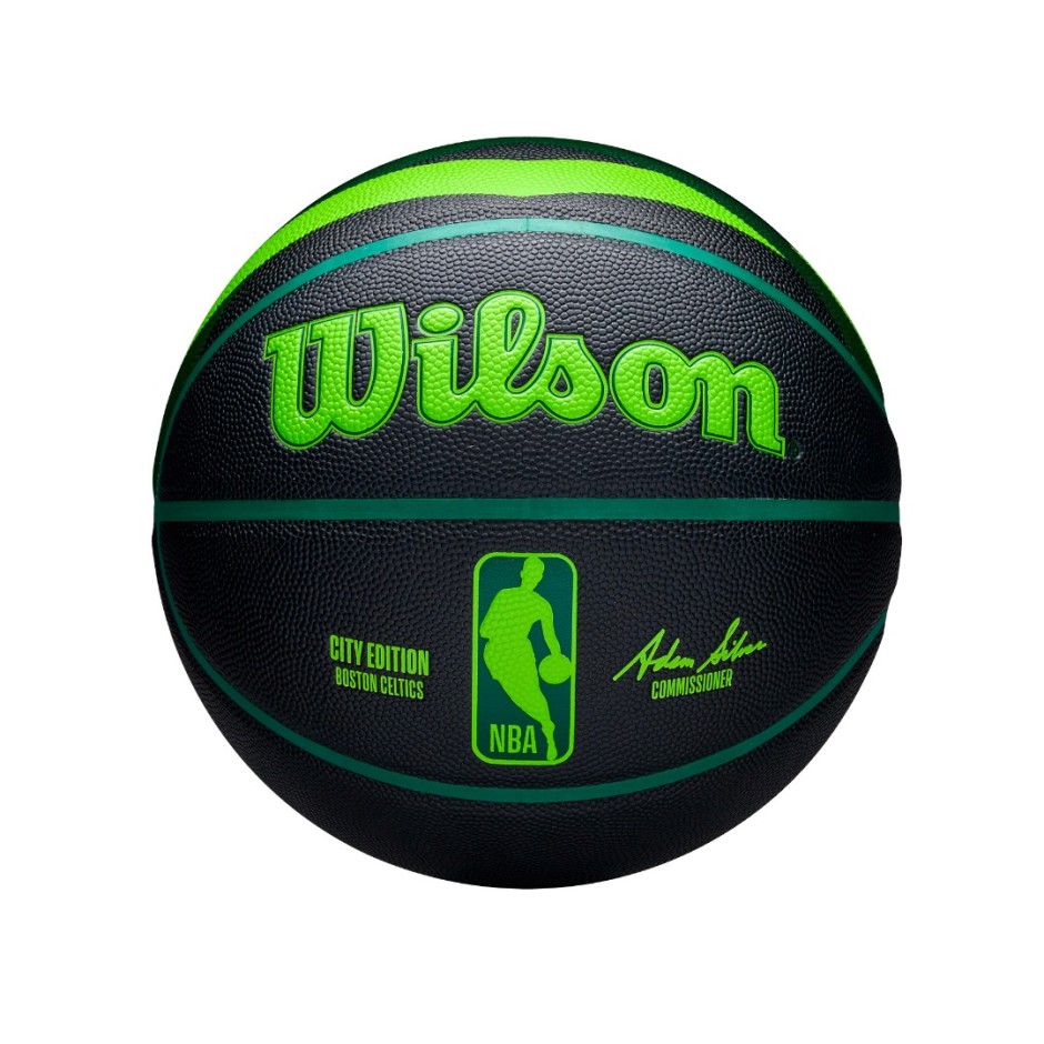 WILSON 2024 NBA TEAM CITY COLLECTOR BOS CELT 7 WZ4033802XB7 Black