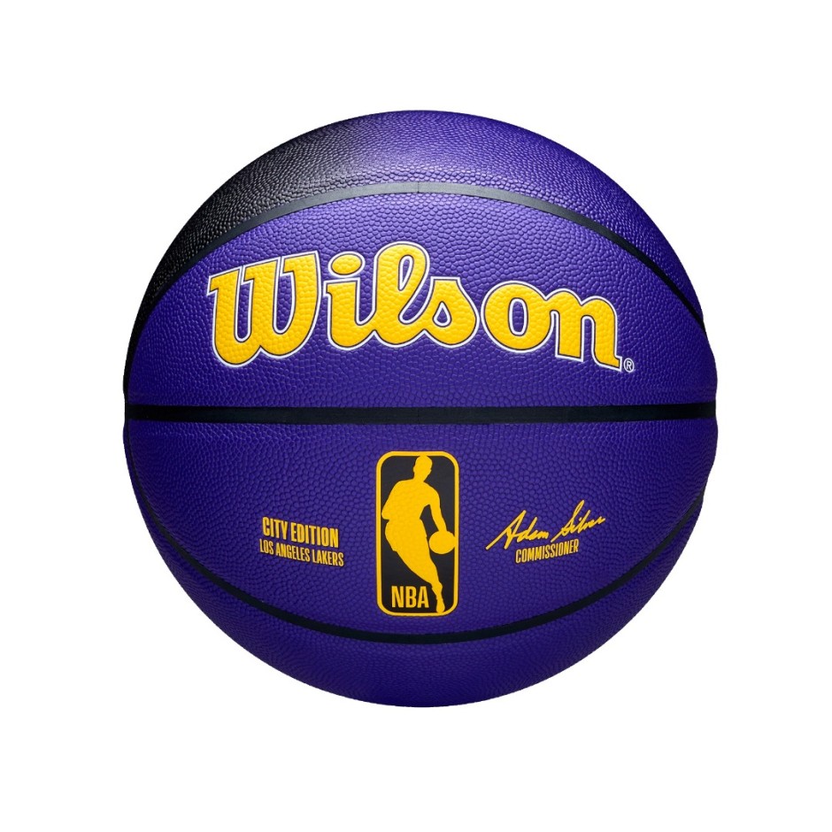 WILSON 2024 NBA TEAM CITY COLLECTOR LA LAKER 7 WZ4033814XB7 Purple