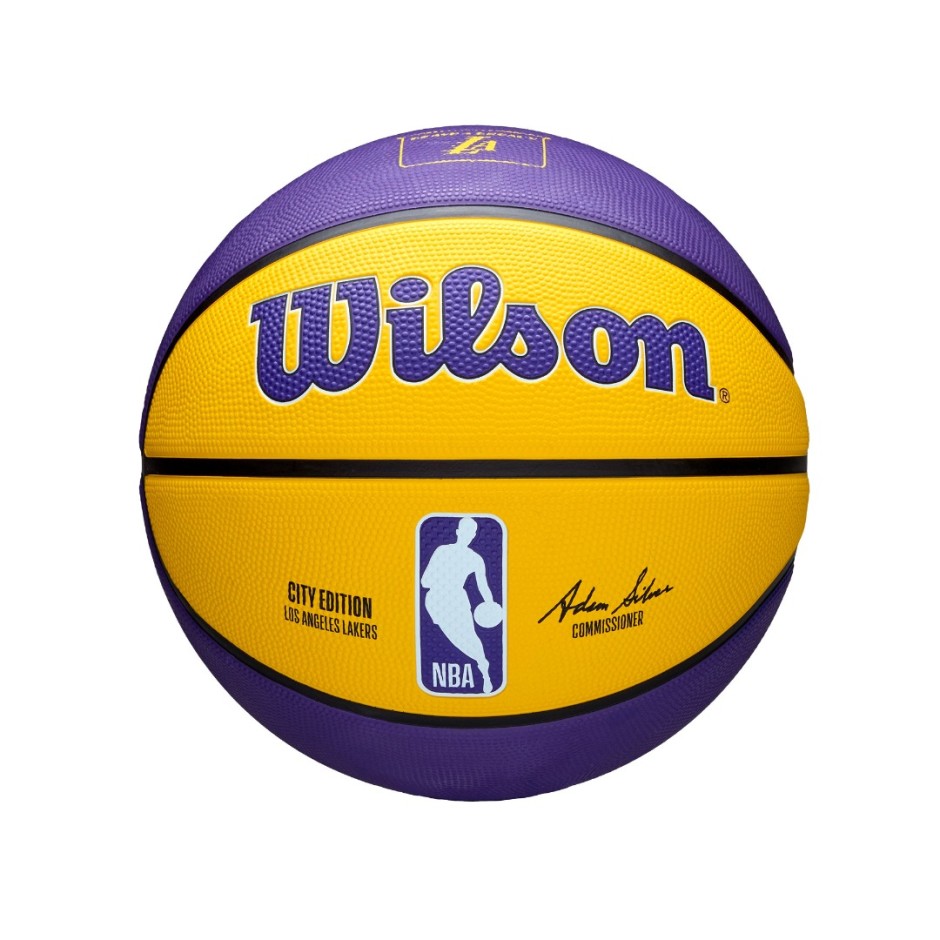 WILSON 2024 NBA TEAM CITY EDITION LA LAKER 7 WZ4033914XB7 Purple