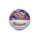 Μπάλα Μπάσκετ Πολύχρωμη - Wilson NBA All Star Mini Εικόνα 0
