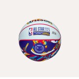 Μπάλα Μπάσκετ Πολύχρωμη - Wilson NBA All Star Mini Εικόνα 4