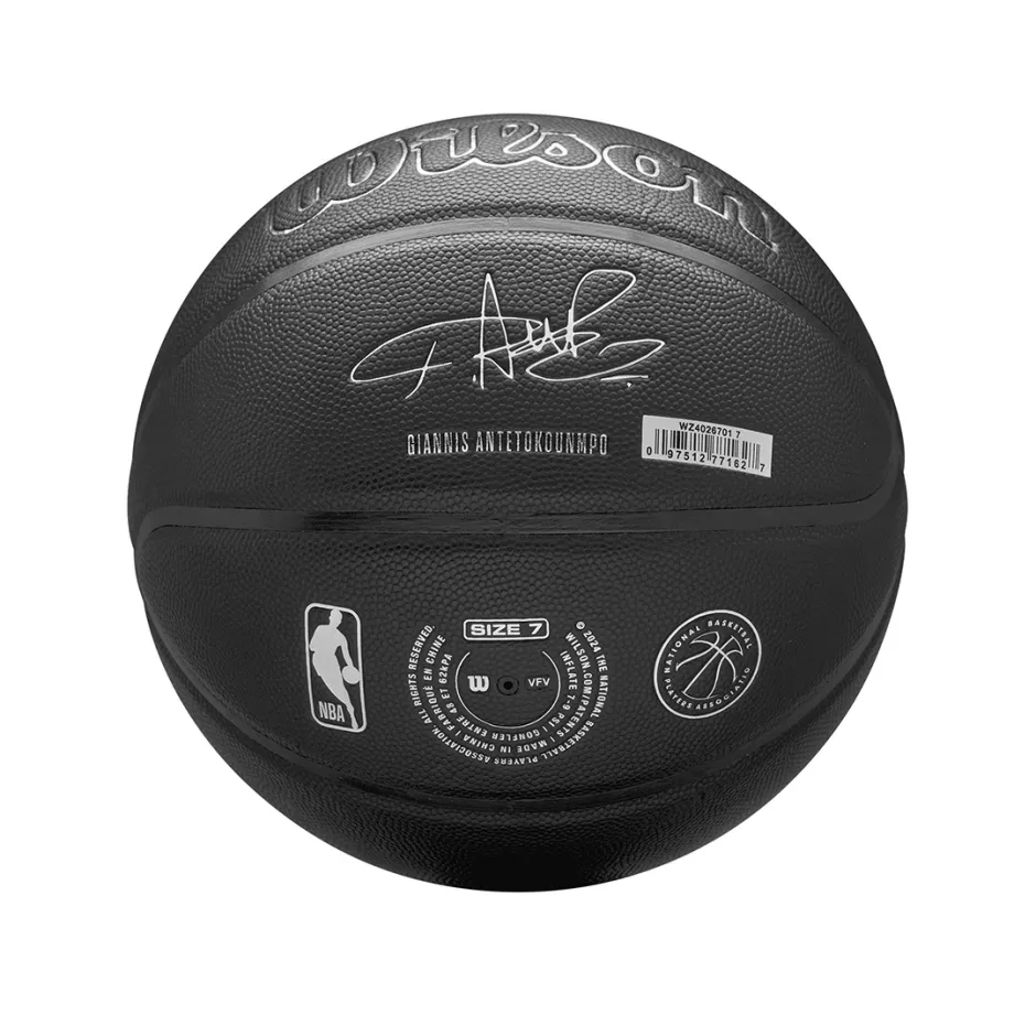 WILSON NBA PLAYER EVERGREEN BSKT GIANNIS SZ7 WZ4026701XB7 One Color