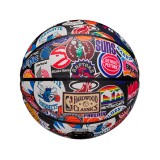 Μπάλα Μπάσκετ Πολύχρωμη - Wilson NBA All Team Retro Εικόνα 0