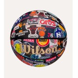 Μπάλα Μπάσκετ Πολύχρωμη - Wilson NBA All Team Retro Εικόνα 4