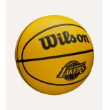 Μπάλα Μπάσκετ Κίτρινη - Wilson NBA Team Tribute Solid Basketball Los Angeles Lakers Εικόνα 1