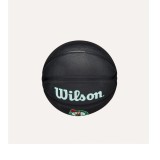Μπάλα Μπάσκετ Μαύρη - Wilson NBA Team Tribute Mini Boston Celtics Εικόνα 4