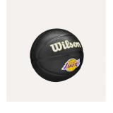 Μπάλα Μπάσκετ Μαύρη - Wilson NBA Team Tribute Mini Los Angeles Lakers Εικόνα 1