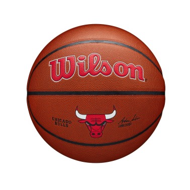 WILSON NBA TEAM ALLIANCE BSKT CHI BULLS SZ7 WZ4029305XB7 Brown