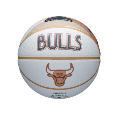 WILSON 2024 NBA TEAM CITY COLLECTOR CHI BULL 7 WZ4033805XB7 White