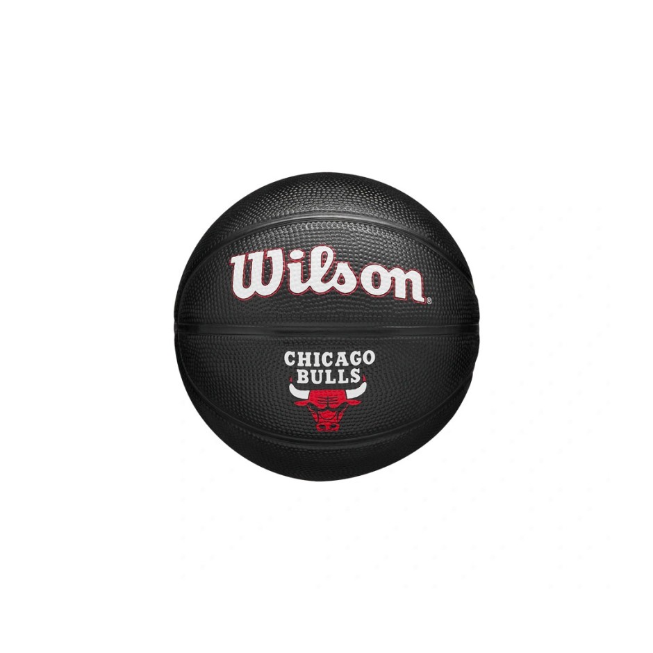 Μπάλα Μπάσκετ Μαύρη - Wilson NBA Team Tribute Mini Chicago Bulls