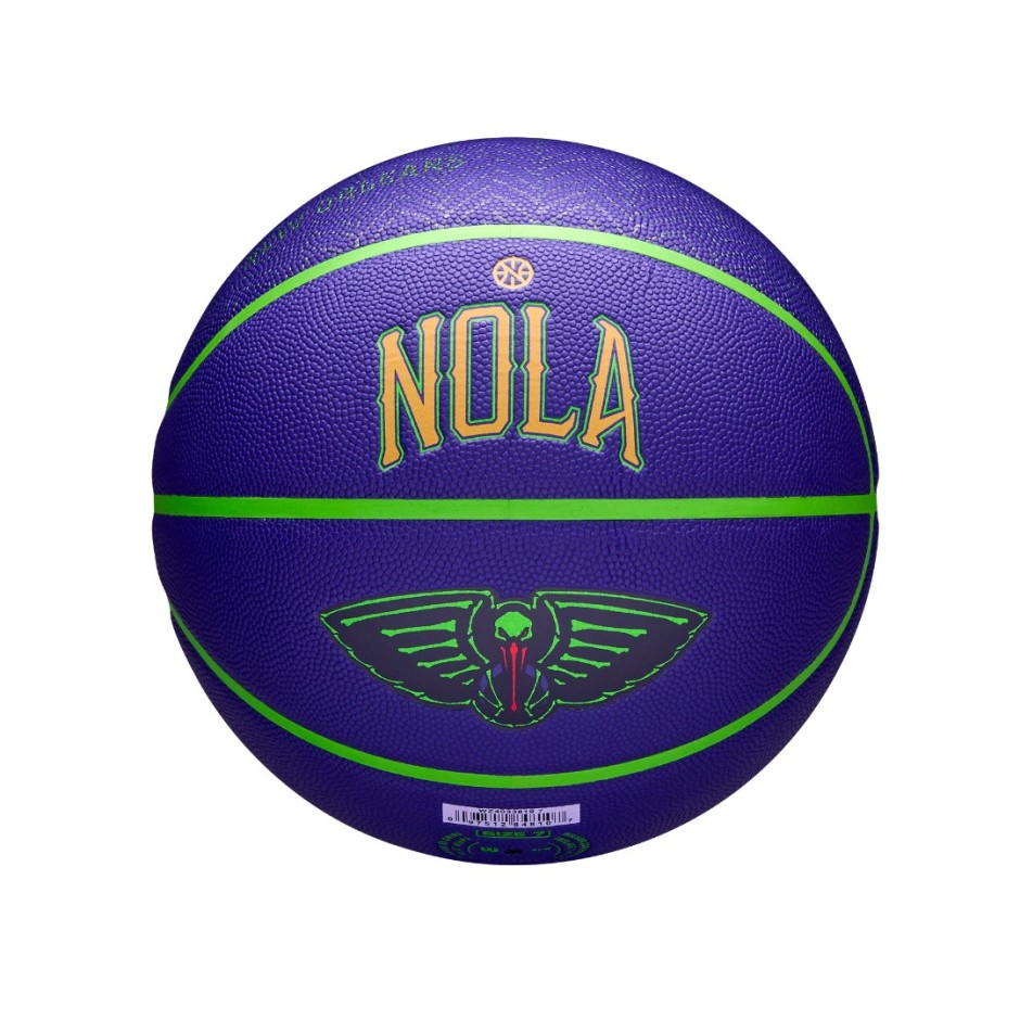 WILSON 2024 NBA TEAM CITY COLLECTOR NO PELIC 7 WZ4033819XB7 Purple